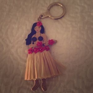 Kate Spade Island Girl key fob